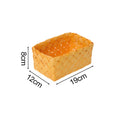 Rectangular Storage Basket made of Woven Natural Material | Kelmera