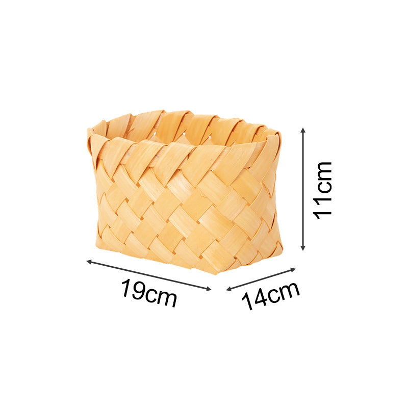 Rectangular Storage Basket made of Woven Natural Material | Kelmera