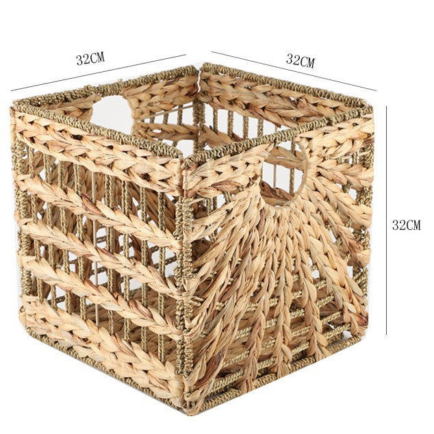 Rectangular Storage Basket with Handwoven Design | Kelmera
