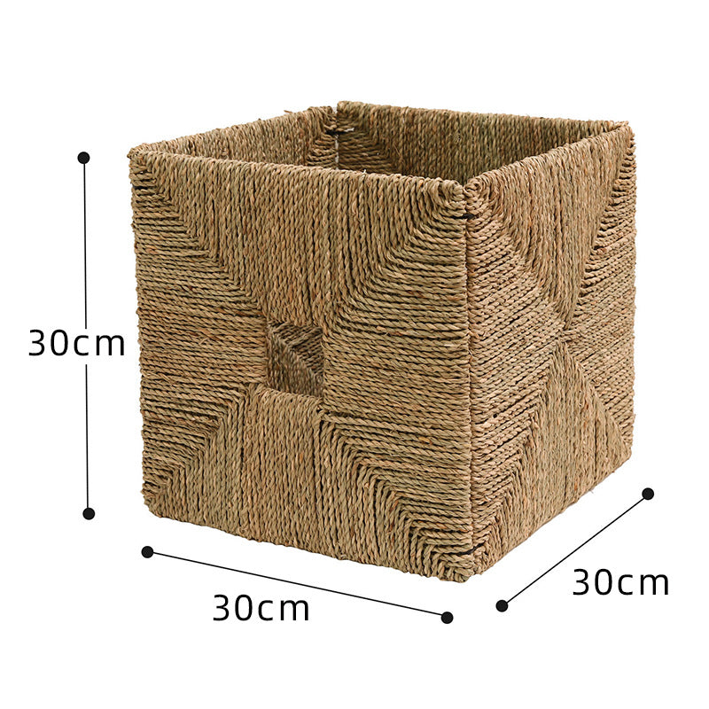 Rectangular Storage Basket with Handwoven Design | Kelmera