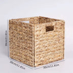 Rectangular Storage Basket with Handwoven Design | Kelmera