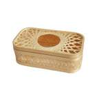 Rectangular Storage Basket with Woven Structure | Kelmera