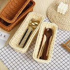 Rectangular Woven Storage Tray | Kelmera