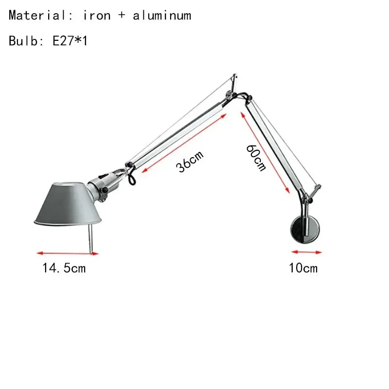 Redondo Adjustable Wall Lamp