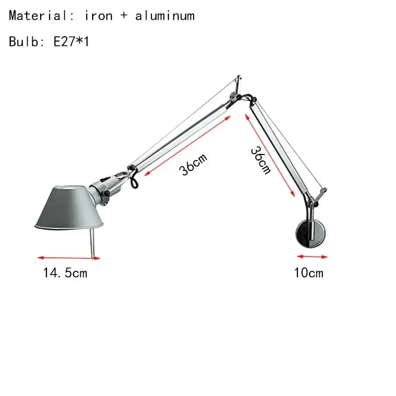 Redondo Adjustable Wall Lamp