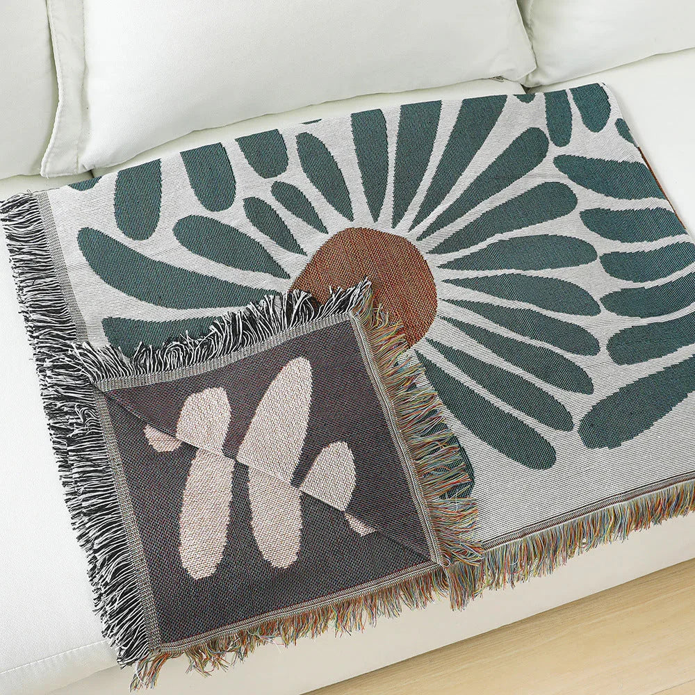 Relndelta Woven Throw Blanket