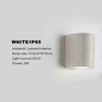 Rendisa Cement Outdoor Wall Lamp