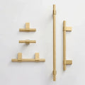 Renstarno Brass Knurled T-Bar Handle