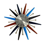 Retro Starburst Wall Clock | Kelmera