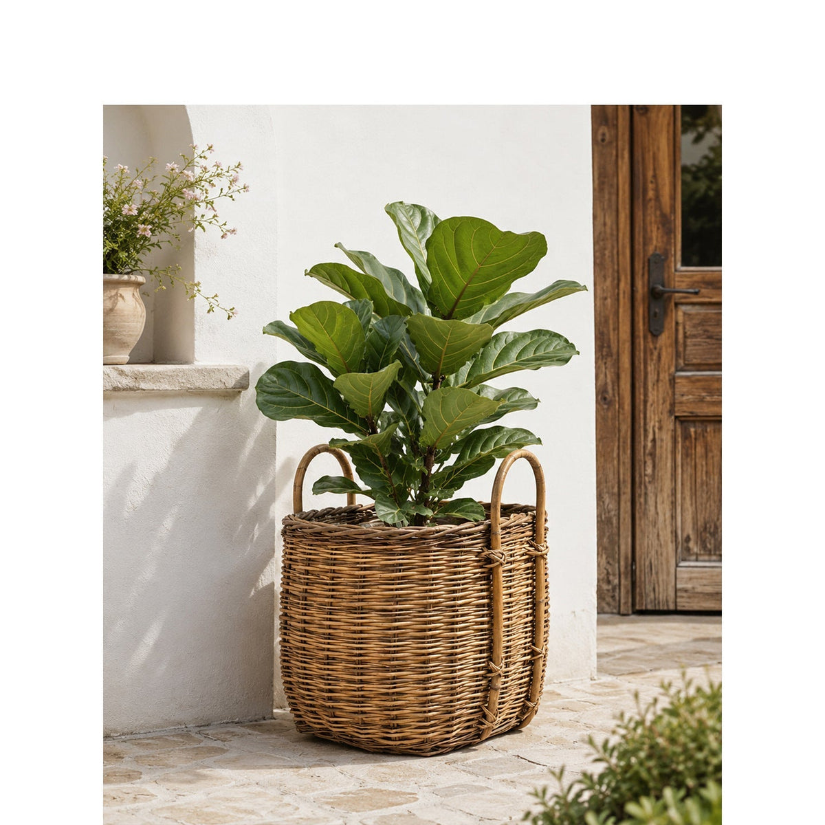 Robust Basket with Lid and Practical Handle | Kelmera