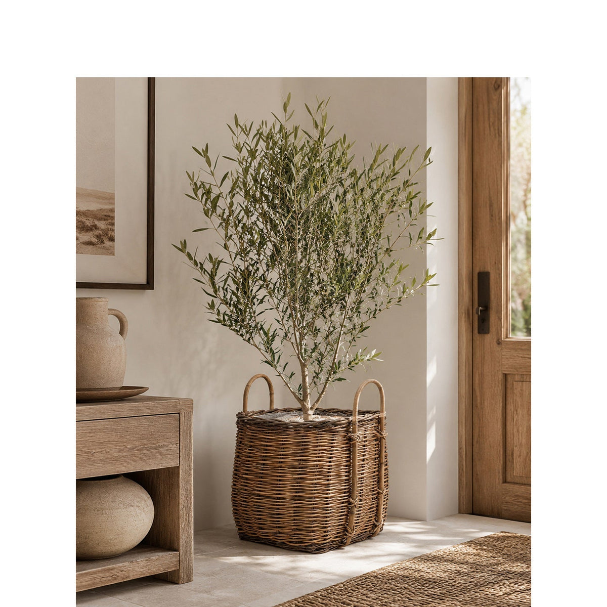 Robust Basket with Lid and Practical Handle | Kelmera