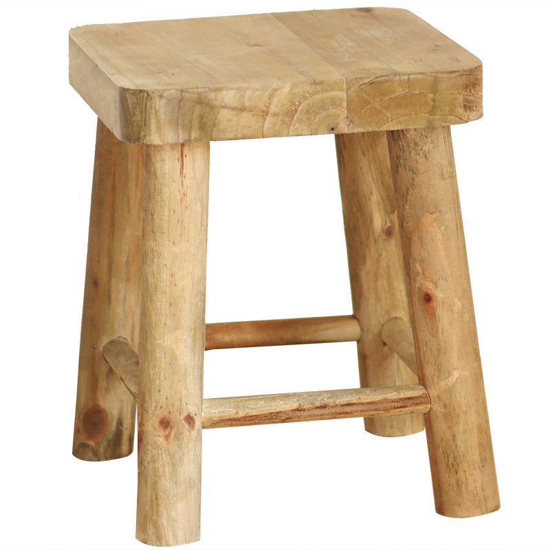 Robust Stool made of Solid Wood | Kelmera