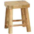 Robust Stool made of Solid Wood | Kelmera