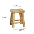 Robust Stool made of Solid Wood | Kelmera
