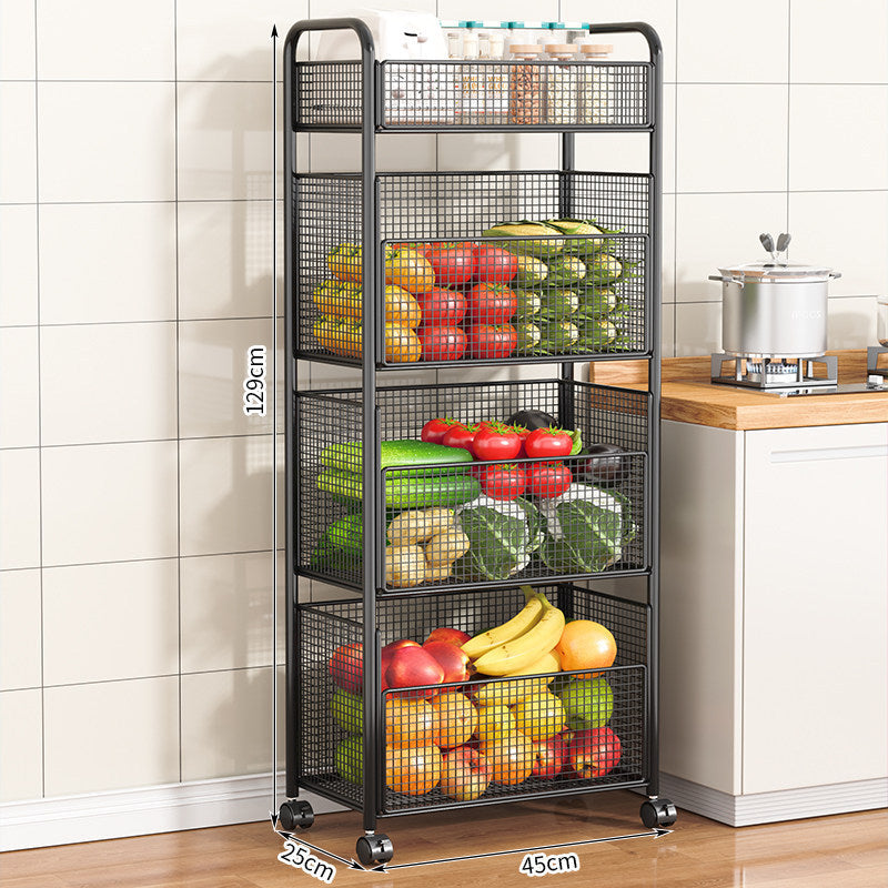 Rolling Kitchen Storage Rack | Kelmera