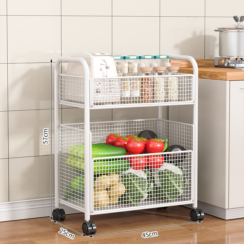 Rolling Kitchen Storage Rack | Kelmera
