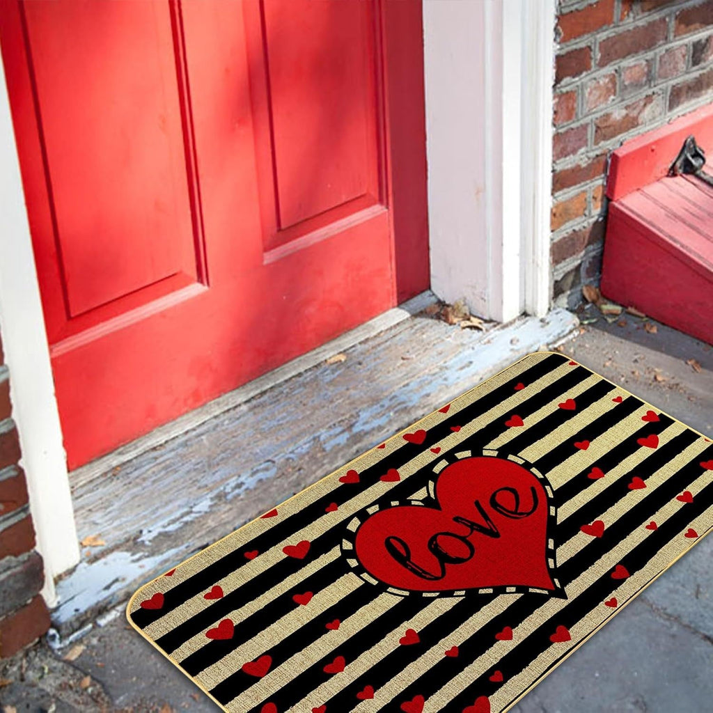 Romantic Floral Welcome Mat | Kelmera