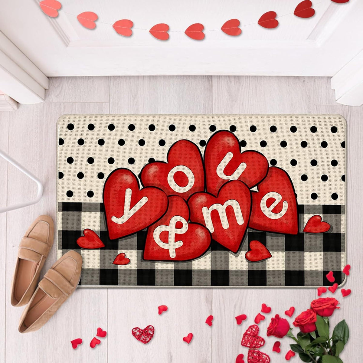Romantic Floral Welcome Mat | Kelmera