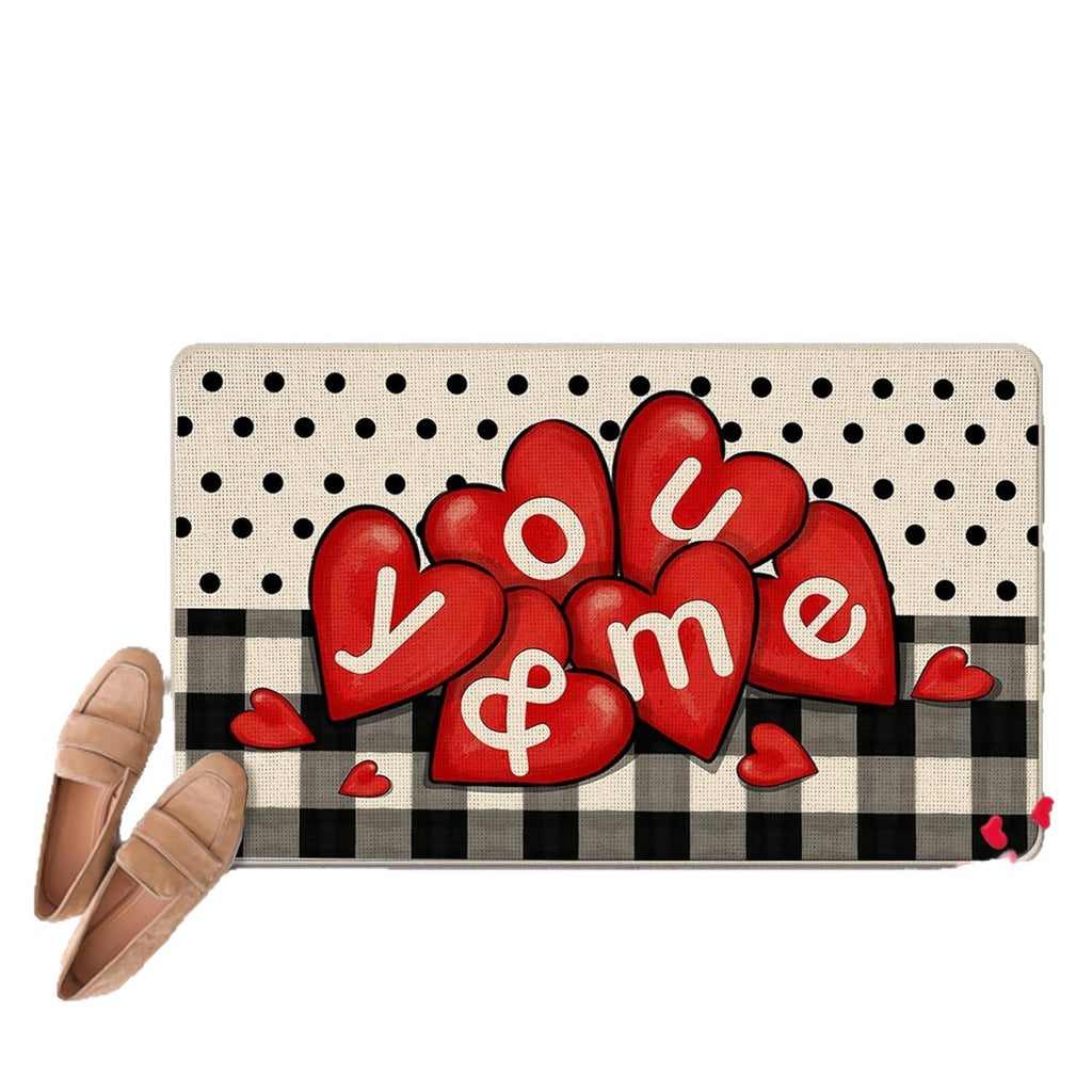 Romantic Floral Welcome Mat | Kelmera