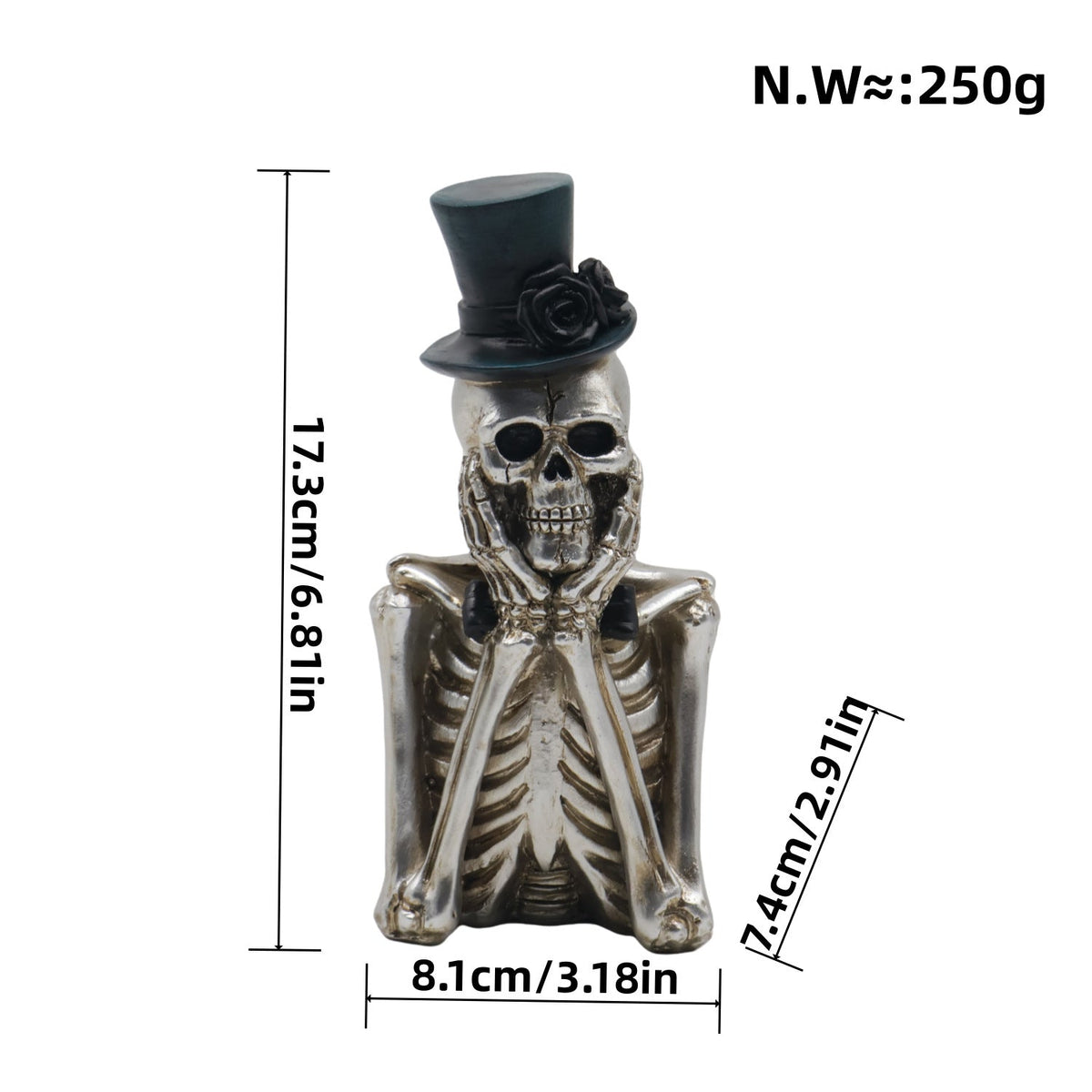 Romantic Skeleton Figure | Kelmera