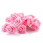 Rose-Shaped LED String Lights Romantic Flower Garland | Kelmera