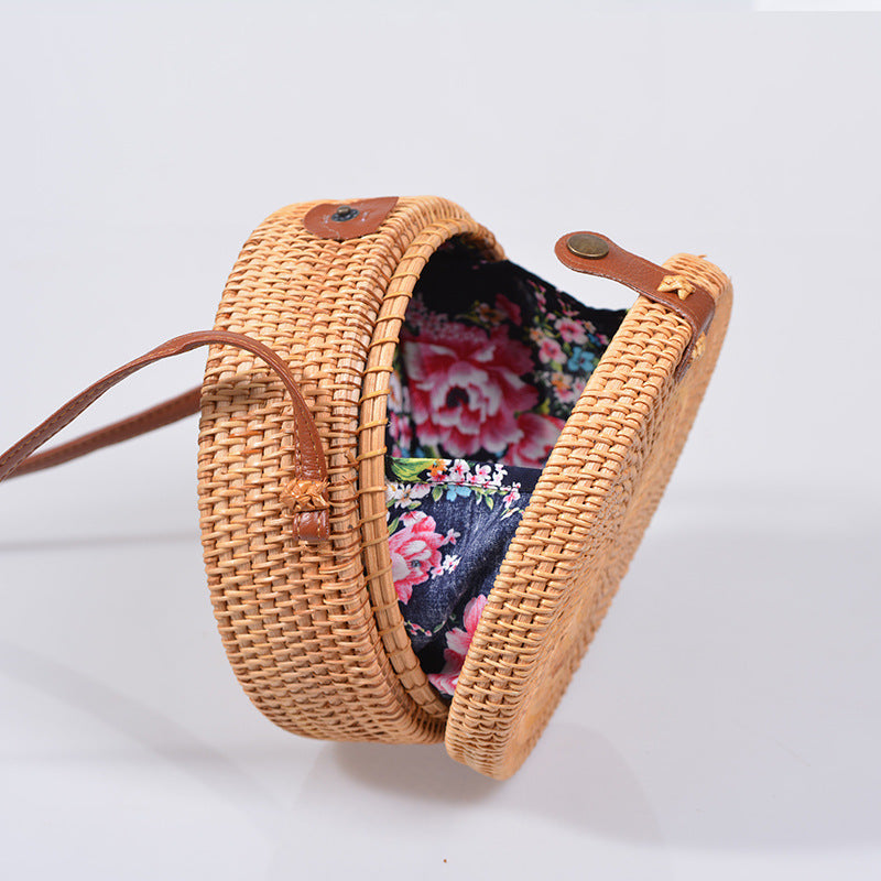 Round Basket Bag | Kelmera