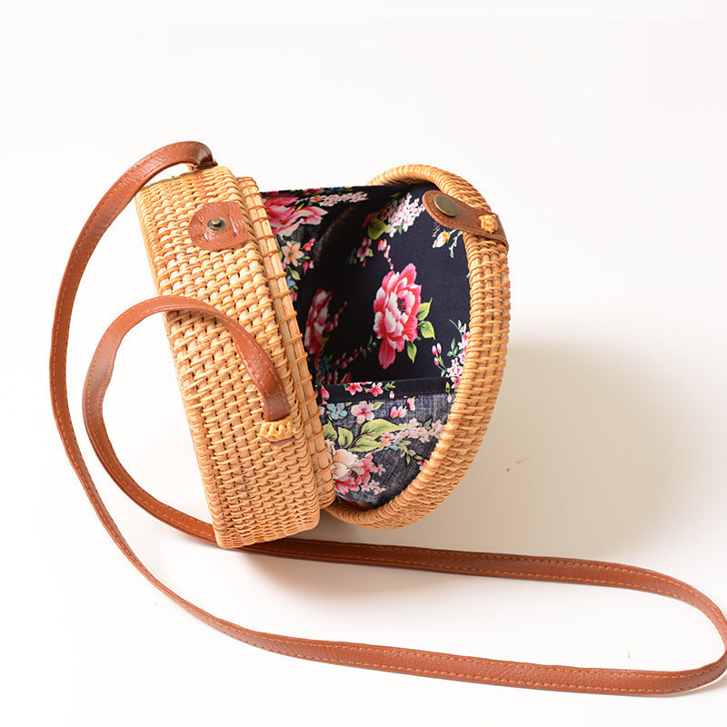 Round Basket Bag | Kelmera