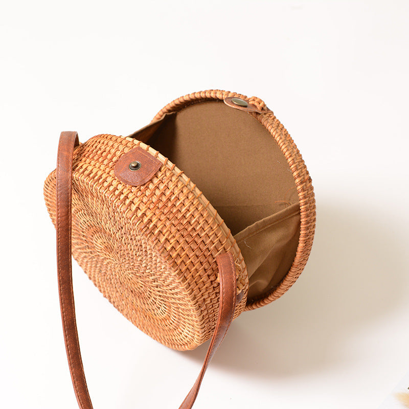 Round Basket Bag | Kelmera