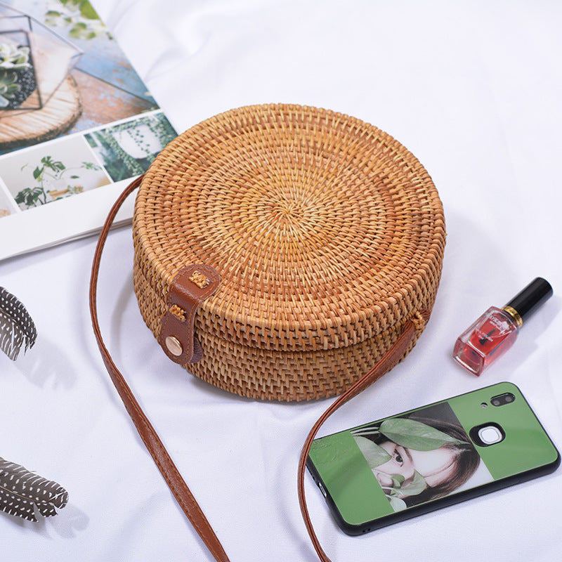 Round Basket Bag | Kelmera