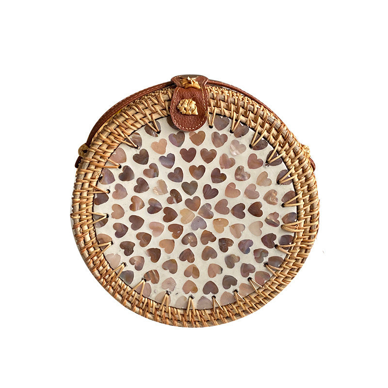 Round Bast-Handbag | Kelmera