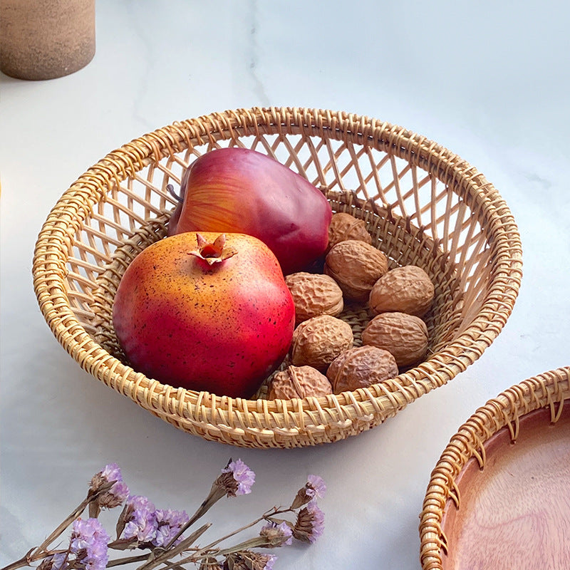 Round Braided Decoration Basket | Kelmera