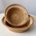 Round Braided Decoration Basket | Kelmera
