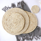 Round Coaster made of Natural Fiber | Kelmera