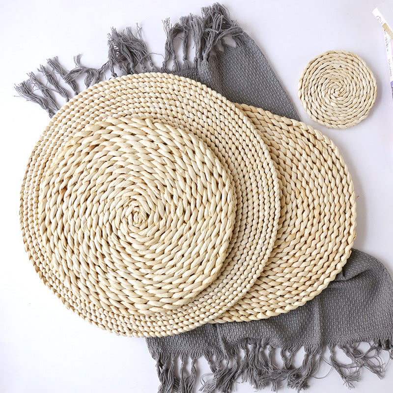 Round Coaster made of Natural Fiber | Kelmera