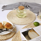 Round Coaster made of Natural Fiber | Kelmera