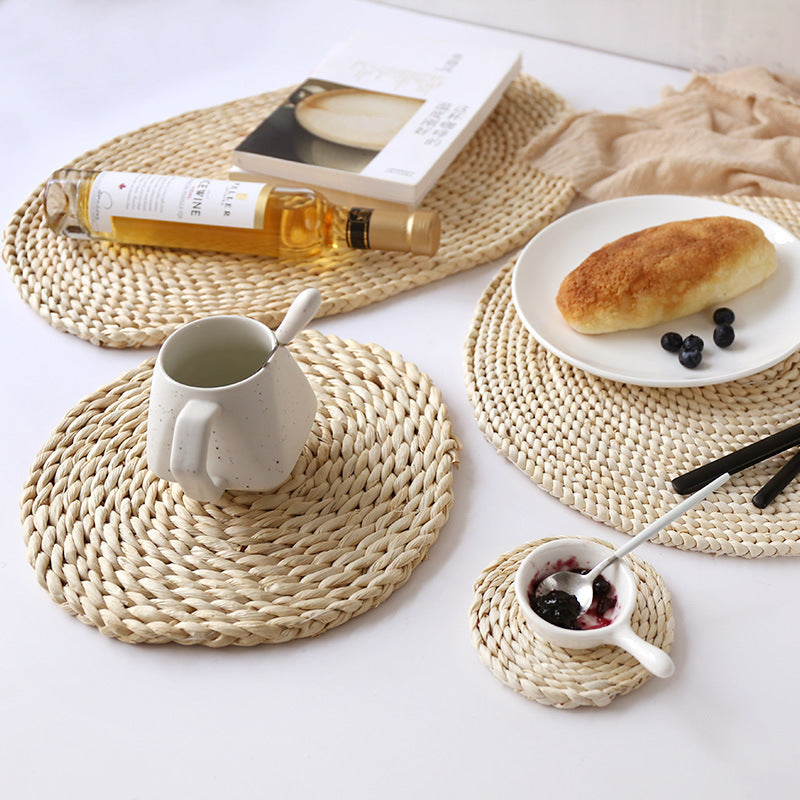 Round Coaster made of Natural Fiber | Kelmera