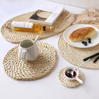 Round Coaster made of Natural Fiber | Kelmera