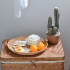 Round Decorative Plate made of Woven Material | Kelmera