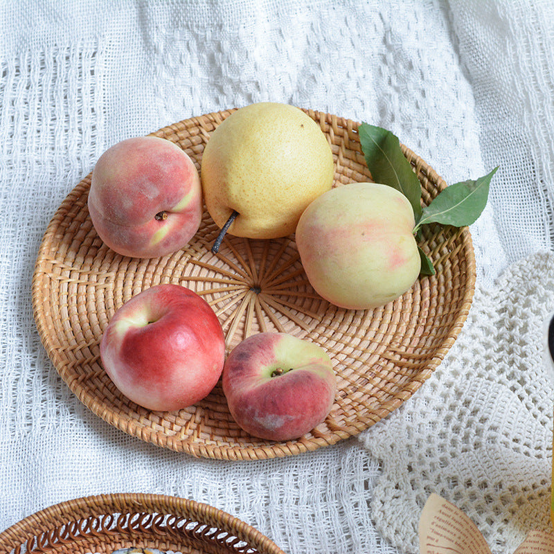 Round Decorative Plate made of Woven Material | Kelmera