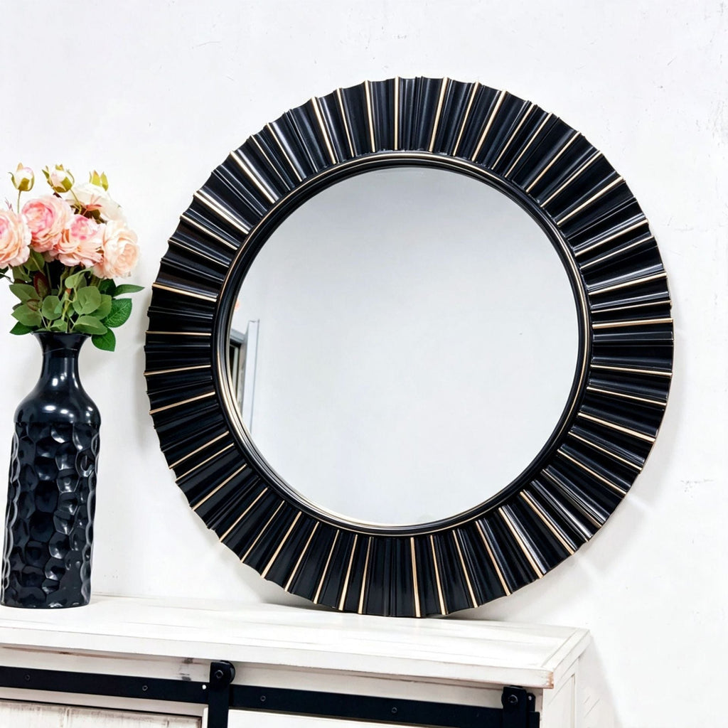 Round Decorative Wall Mirror | Kelmera