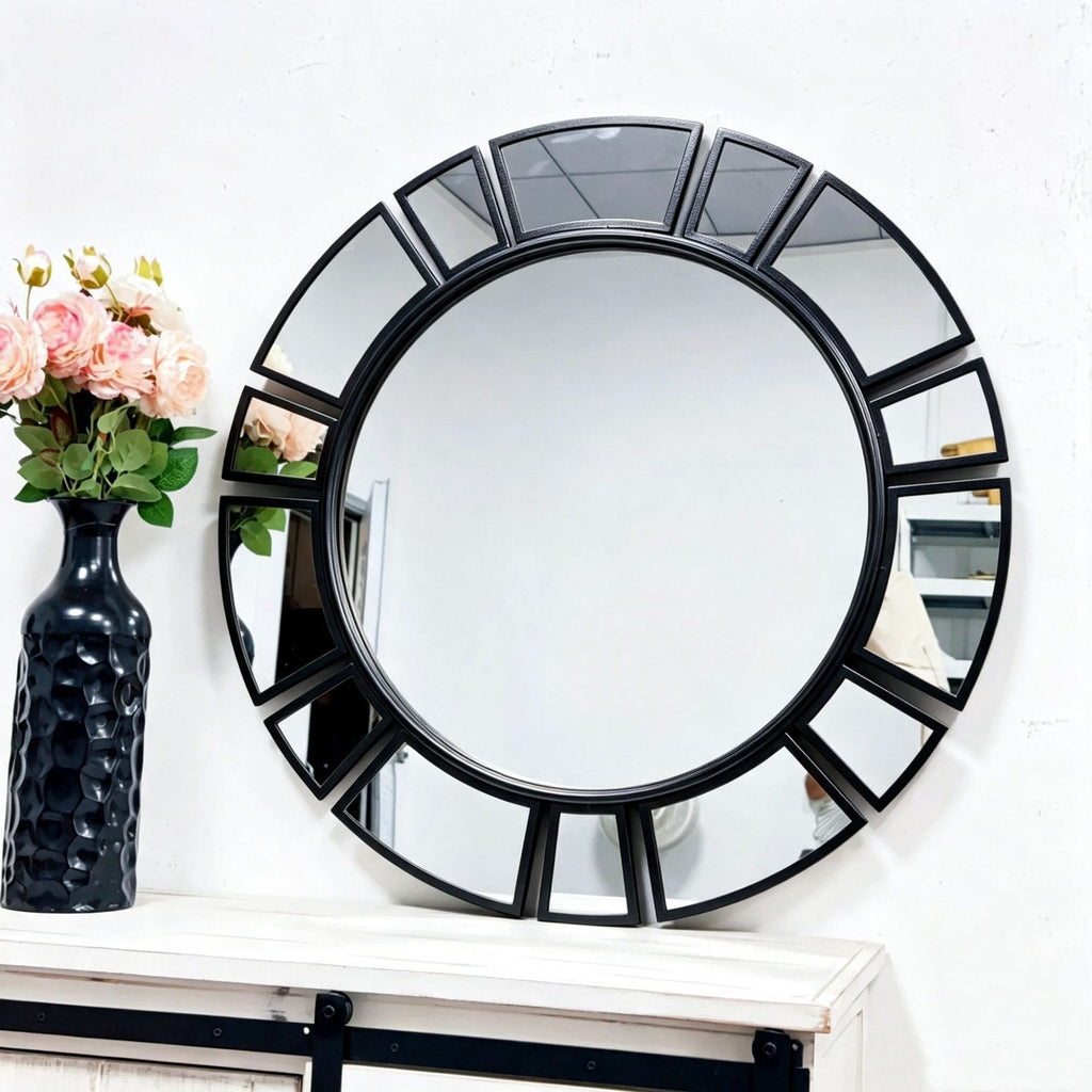 Round Decorative Wall Mirror | Kelmera