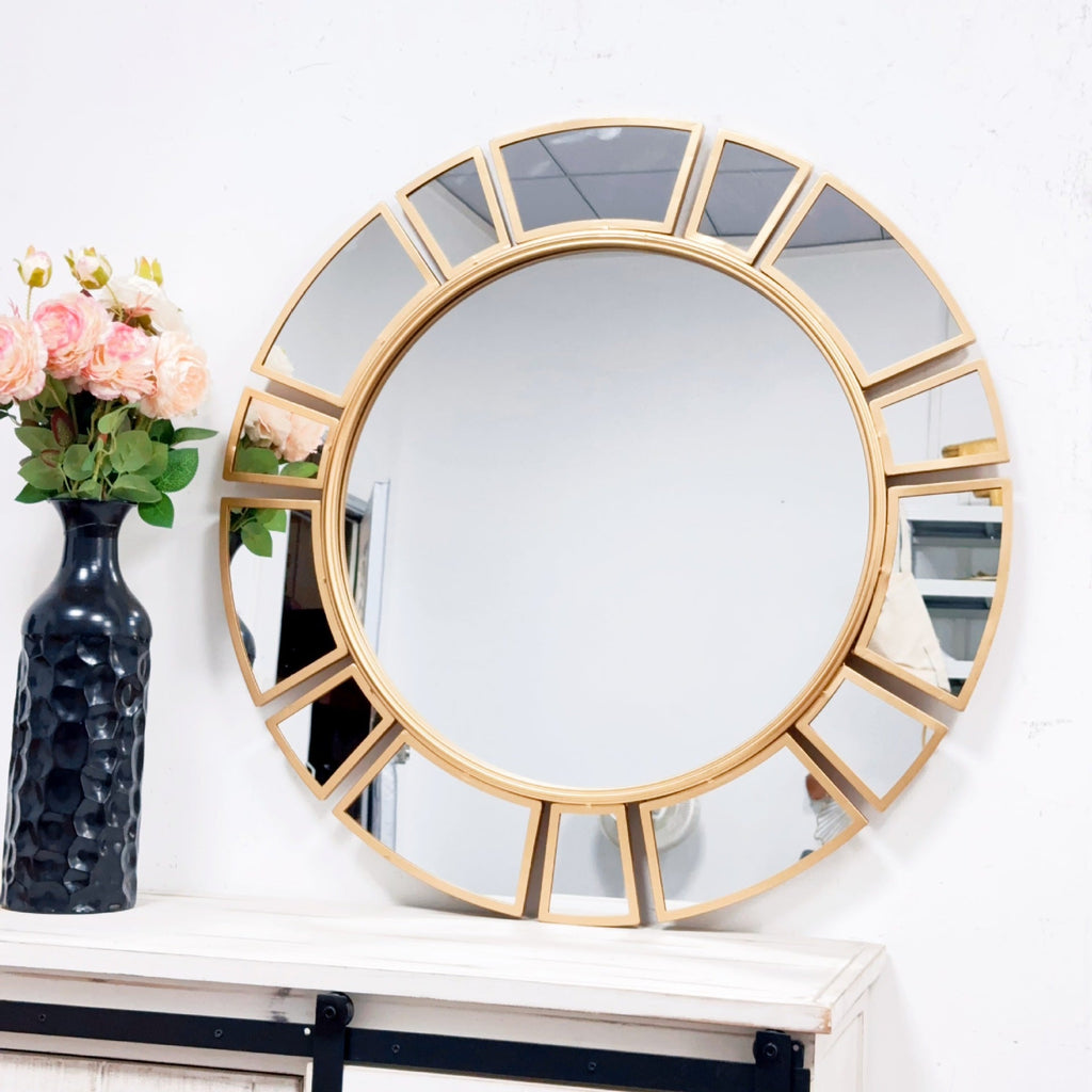 Round Decorative Wall Mirror | Kelmera