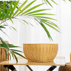 Round Decorative Woven Basket | Kelmera