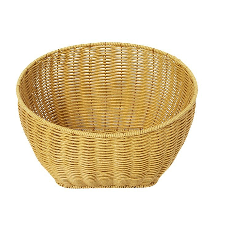 Round Decorative Woven Basket | Kelmera
