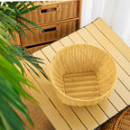 Round Decorative Woven Basket | Kelmera