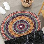Round Geometric Area Mat | Kelmera