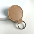 Round Leather Keyring | Kelmera
