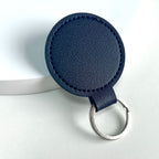 Round Leather Keyring | Kelmera