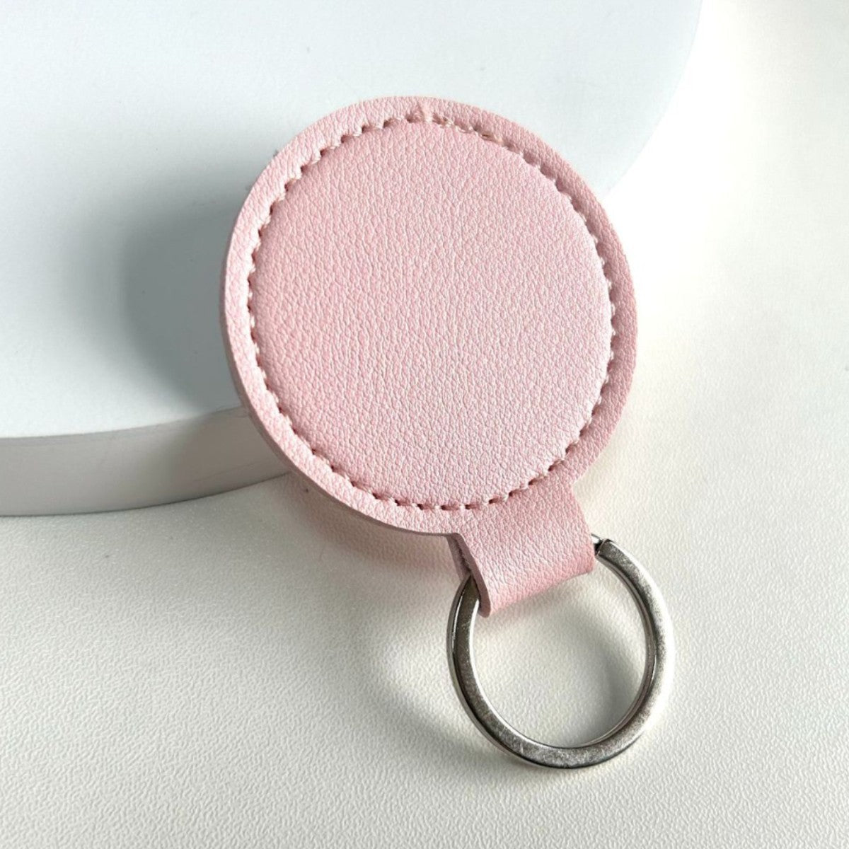Round Leather Keyring | Kelmera