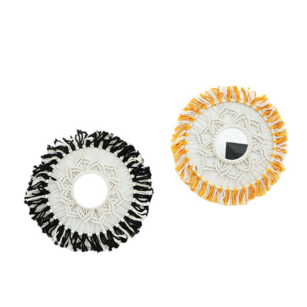 Round Macrame Wall Mirror | Kelmera